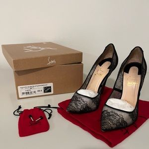 Christian Louboutin size 35.5 black